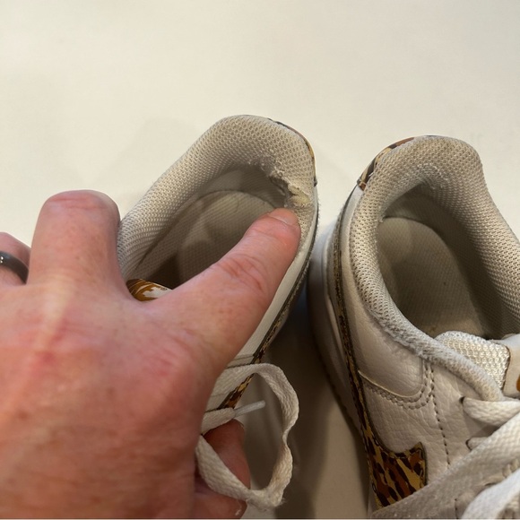 Women’s Nike Court Vision Alta Low Leopard Camo Sz 8.5 Pre-owned - Great Price! - Picture 11 of 11